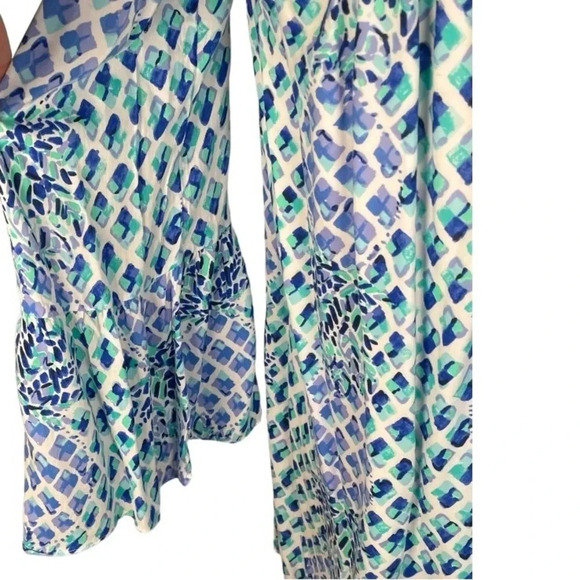 Lilly Pulitzer Nevie Off The Shoulder Dress Sz XS - Picture 8 of 11